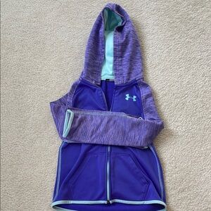 Under Armour Purple and Blue Hoodie